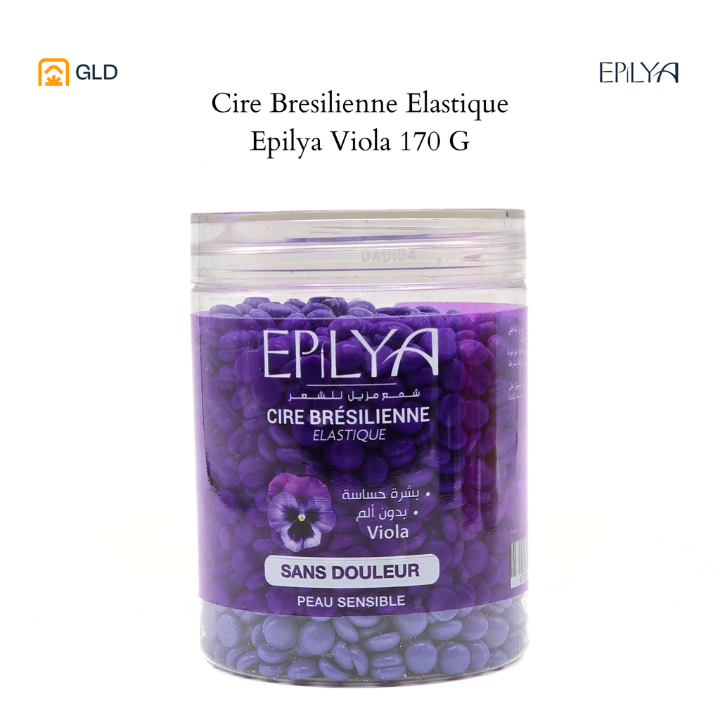 Cire Bresilienne Elastique Epilya Viola 170 G