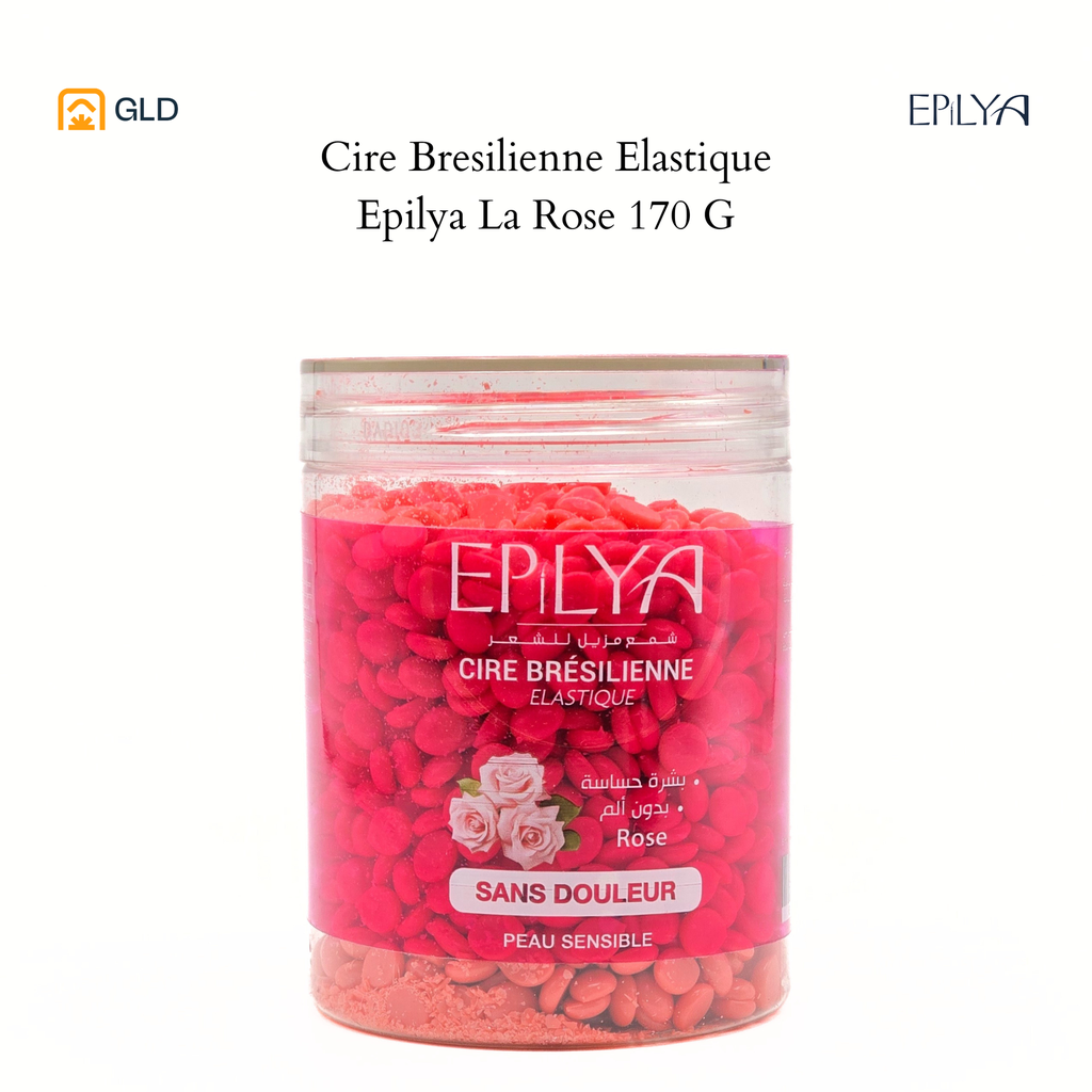 Cire Bresilienne Elastique Epilya La Rose 170 G