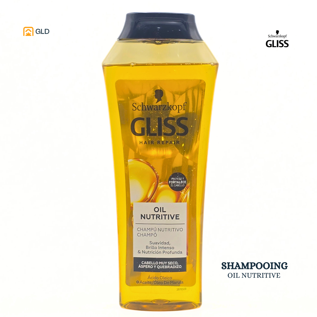 Gliss Shampooing 250ml Oil Nutritive jaune