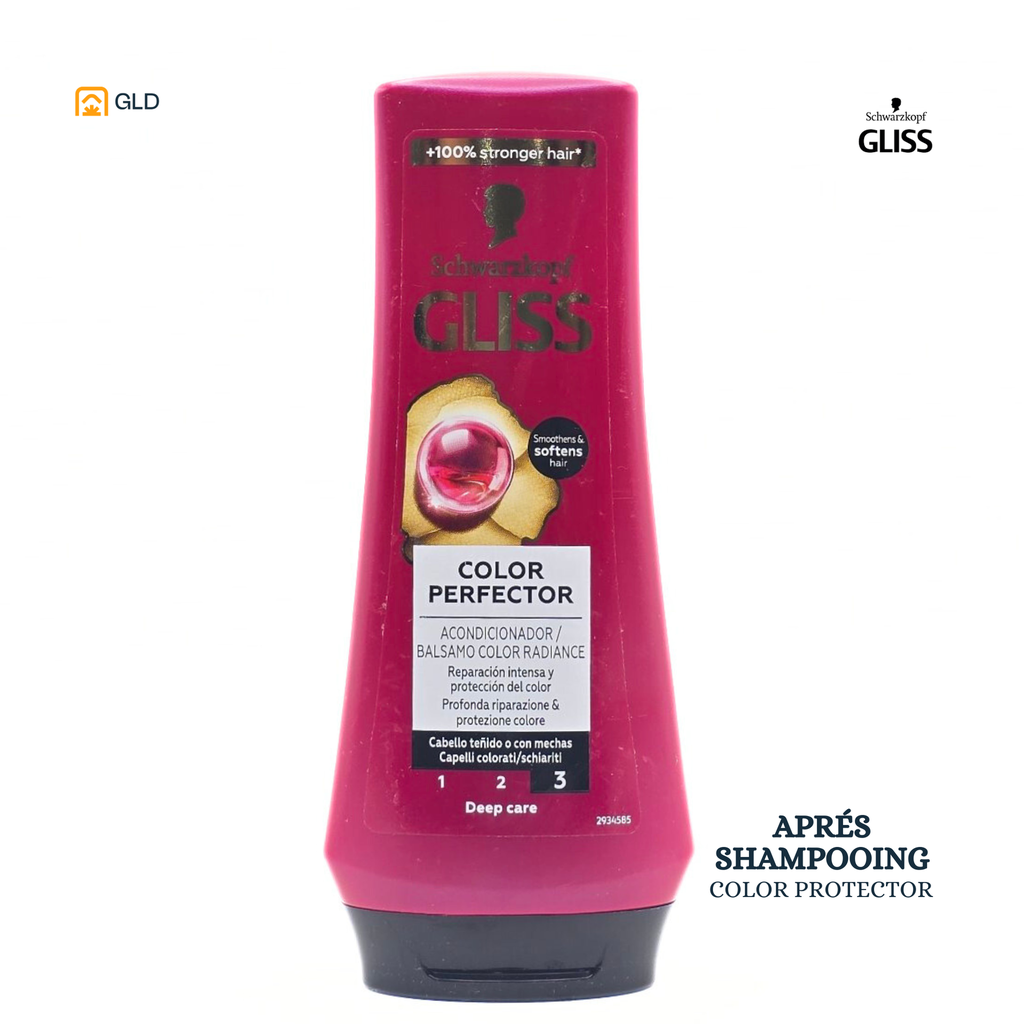 Après Shampooing Gliss 200ml Color Perfector Rouge