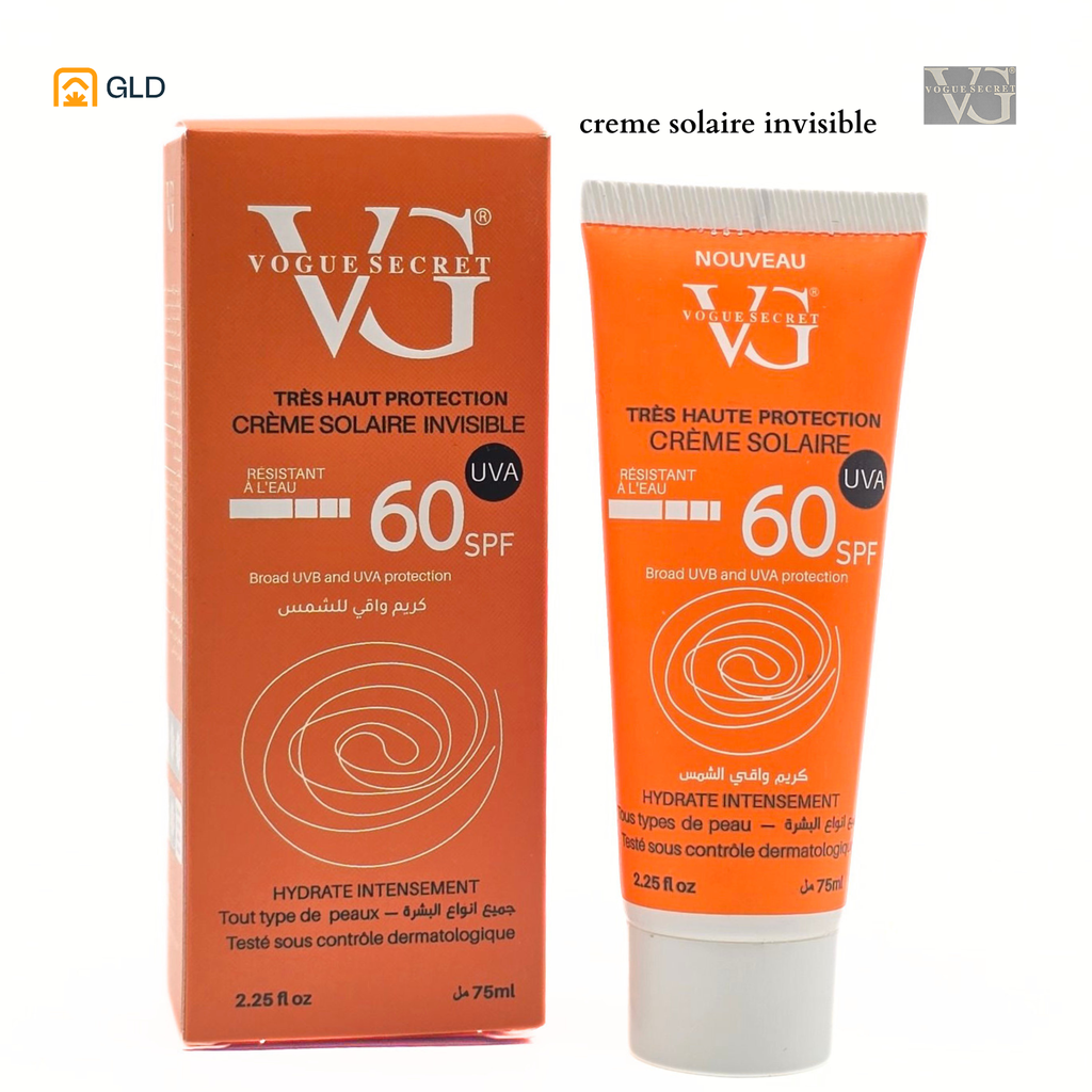 Creme Solaire VG Invisible 60+