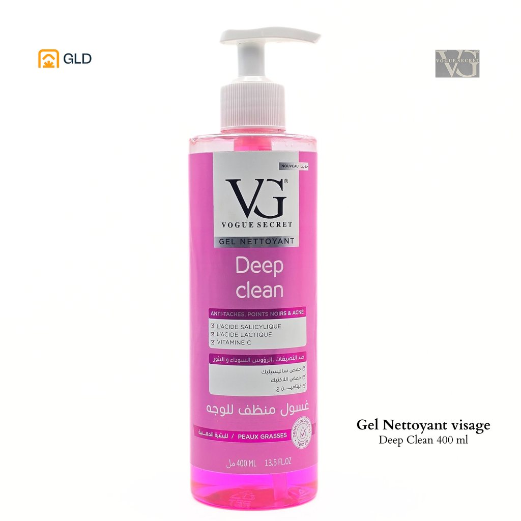Gel Nettoyant VG Deep Clean Rose