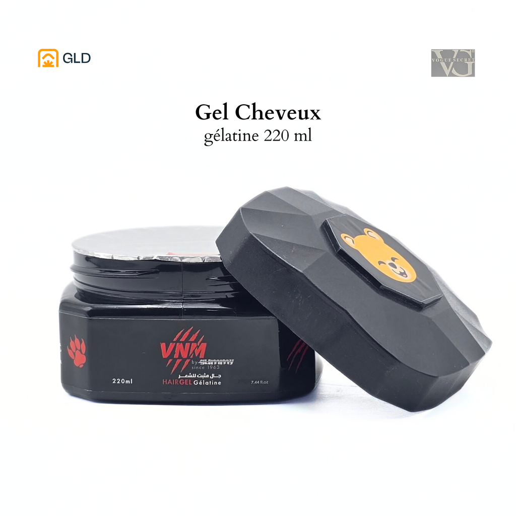 Gel Cheveux VG VNM Gelatine Rouge