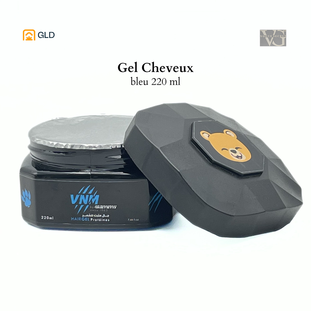Gel Cheveux VG VNM Proteine Bleu