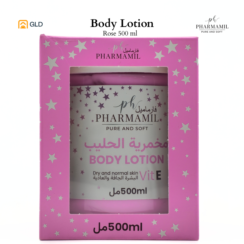 Body Lotion Pharmamil 500ml Rose