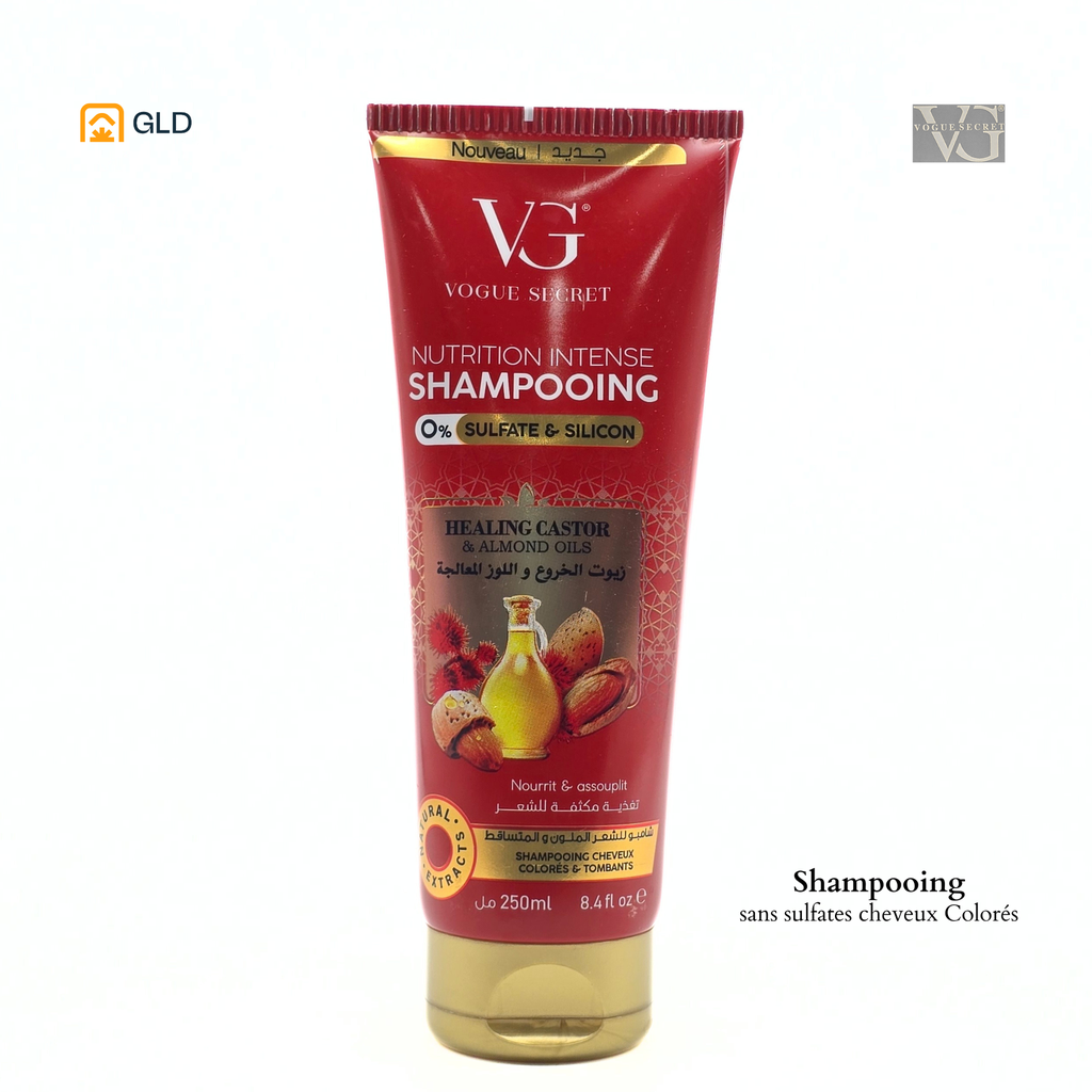 Shampooing VG Sans Sulfates Cheveux Colorés 
