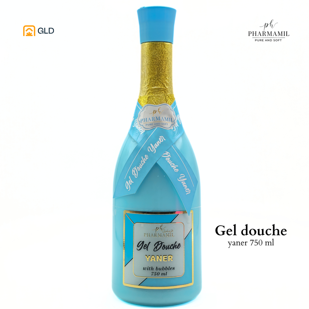 Gel Douche Pharmamil 750ml Yaner Bleu