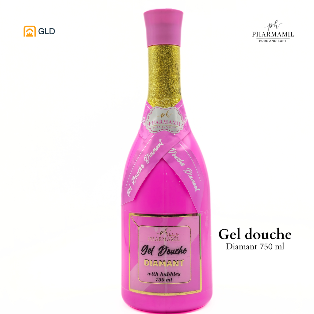 Gel Douche Pharmamil 750ml Diamant Rose