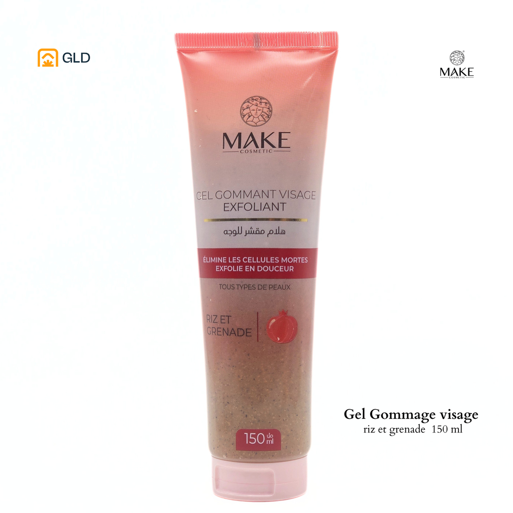 Make Gel Gommant Visage Riz Et Grenade 150ml