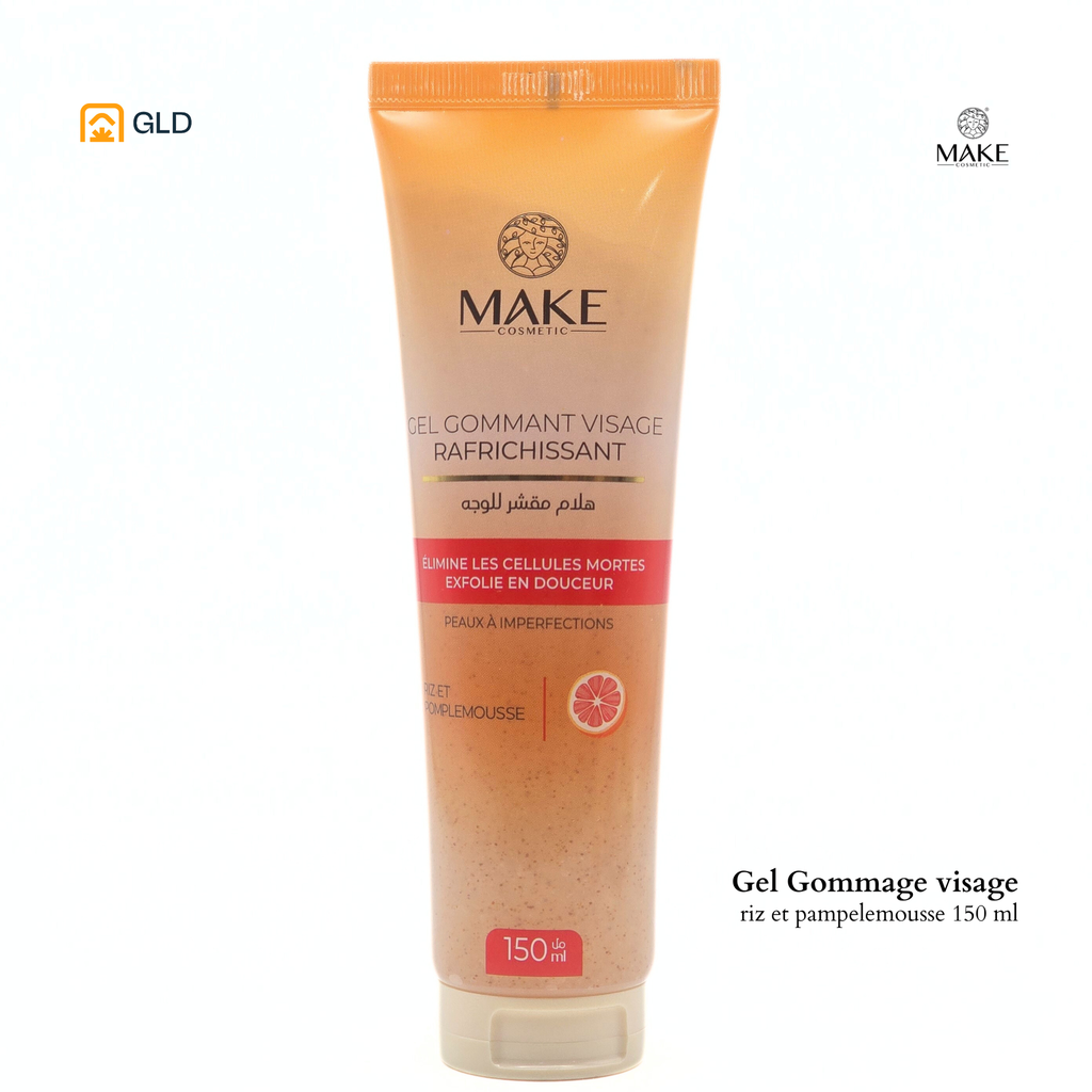 Make Gel Gommant Visage Riz Et Pamplemousse 150ml
