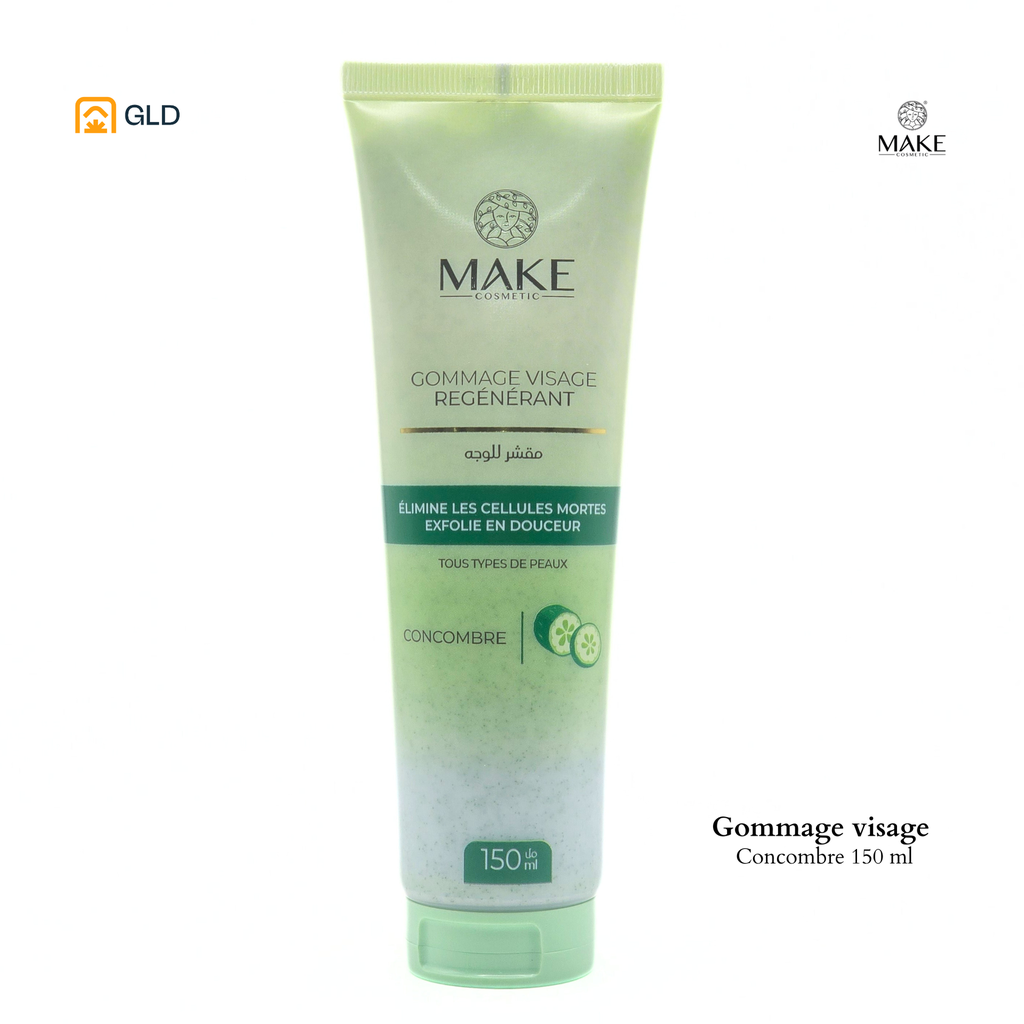 Make Gommage Visage Regenerant Concombre 150ml