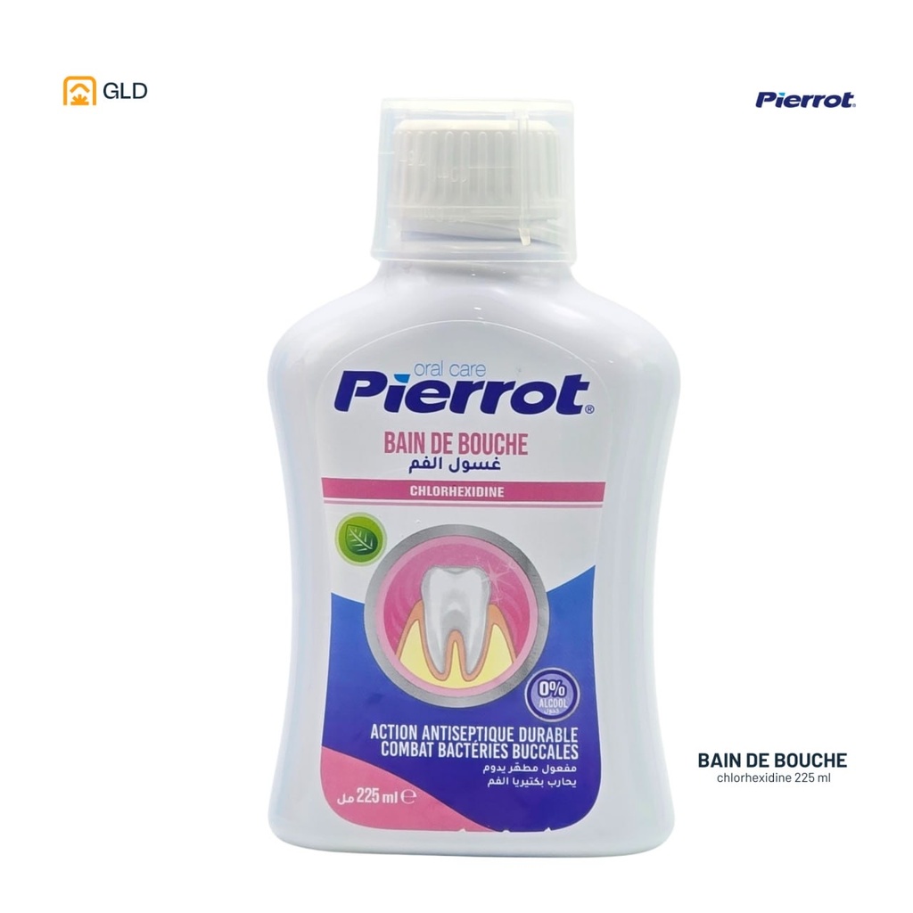 Pierrot Bain De Bouche Chlorhexidine 225Ml 