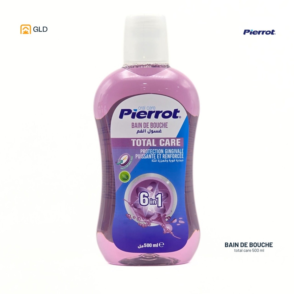 Pierrot Bain De Bouche Total Care 500Ml Mauve