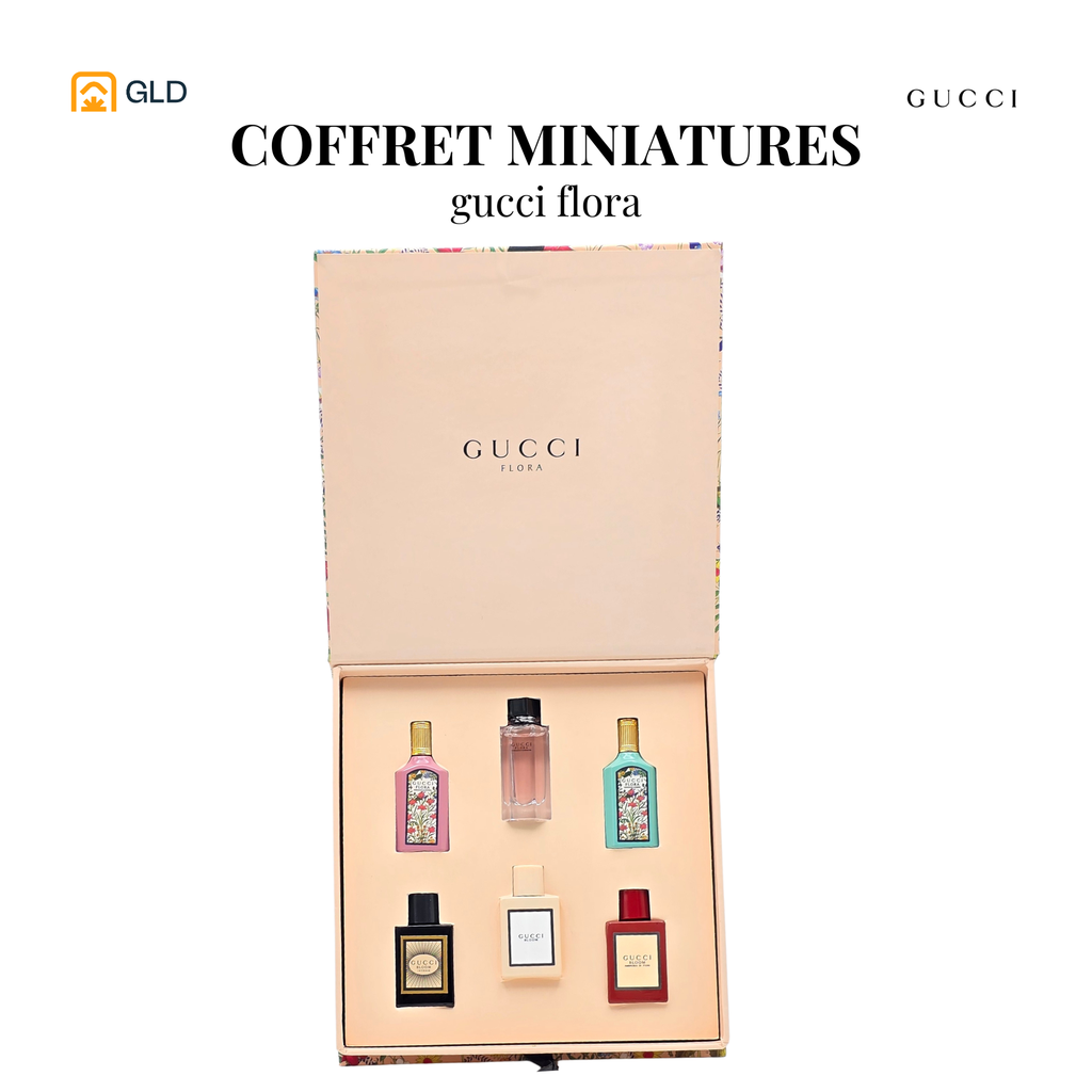 Coffret Miniature Gucci Flora (Fleurs)