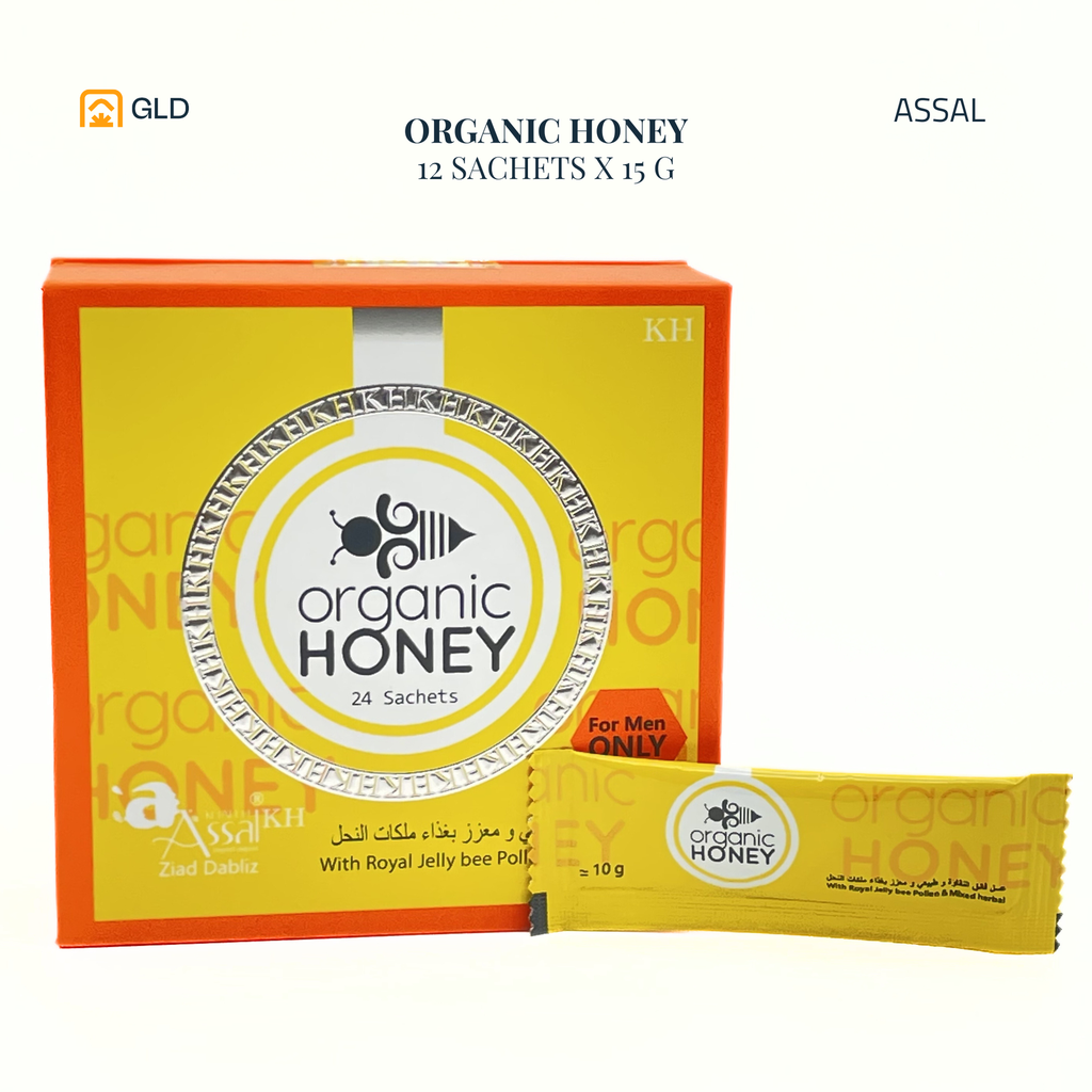 Organic Honey 24 sachets 240g