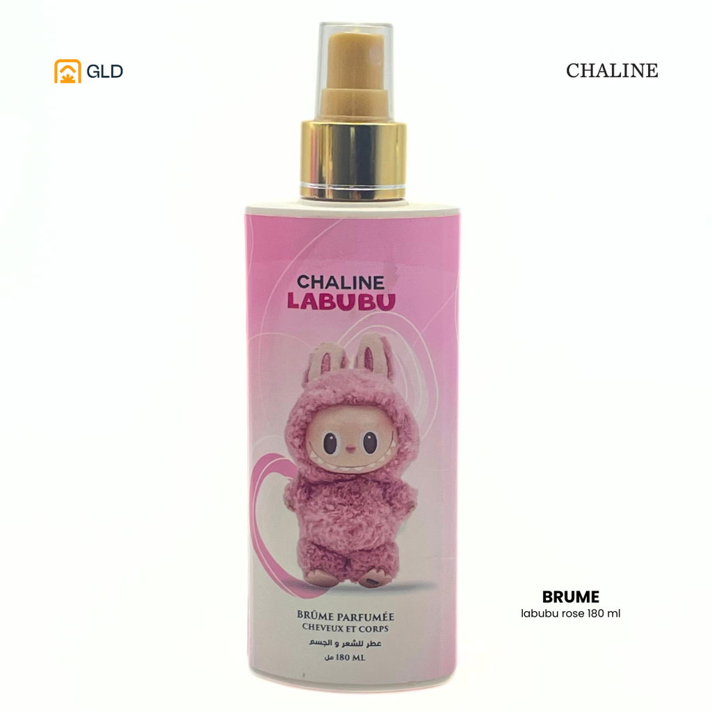 Brume Parfumee Chaline Cheveux Et Corps 180Ml Labubu Rose
