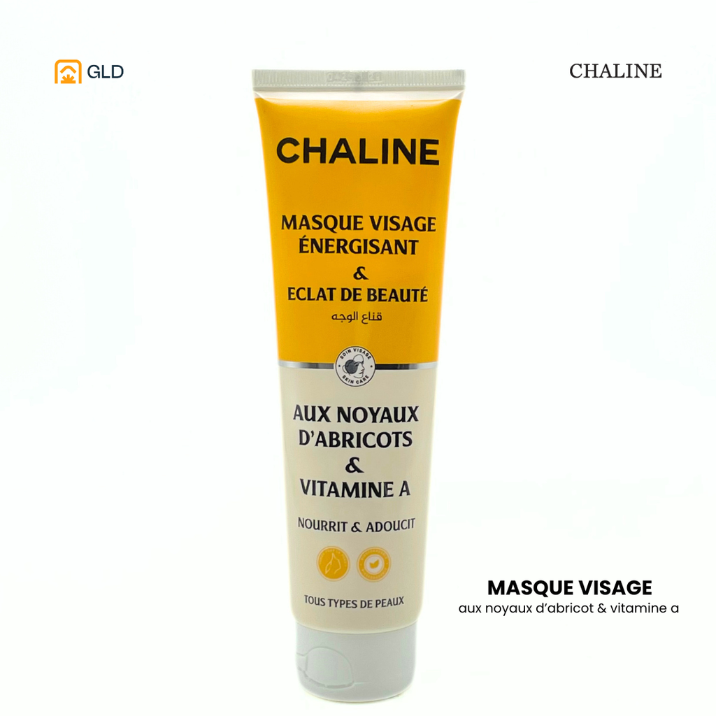 Masque Visage Chaline Energisant & Eclat de Beaute 130Ml Abricot