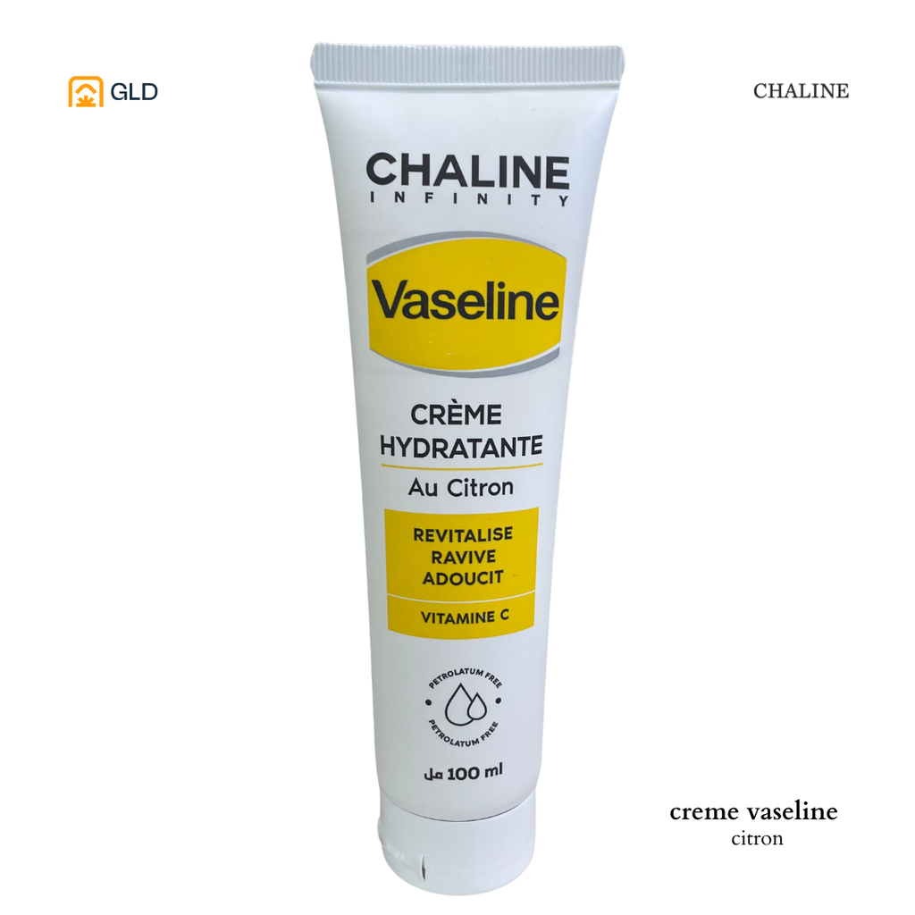 Vaseline Chaline Creme Hydratante 100Ml Au Citron 