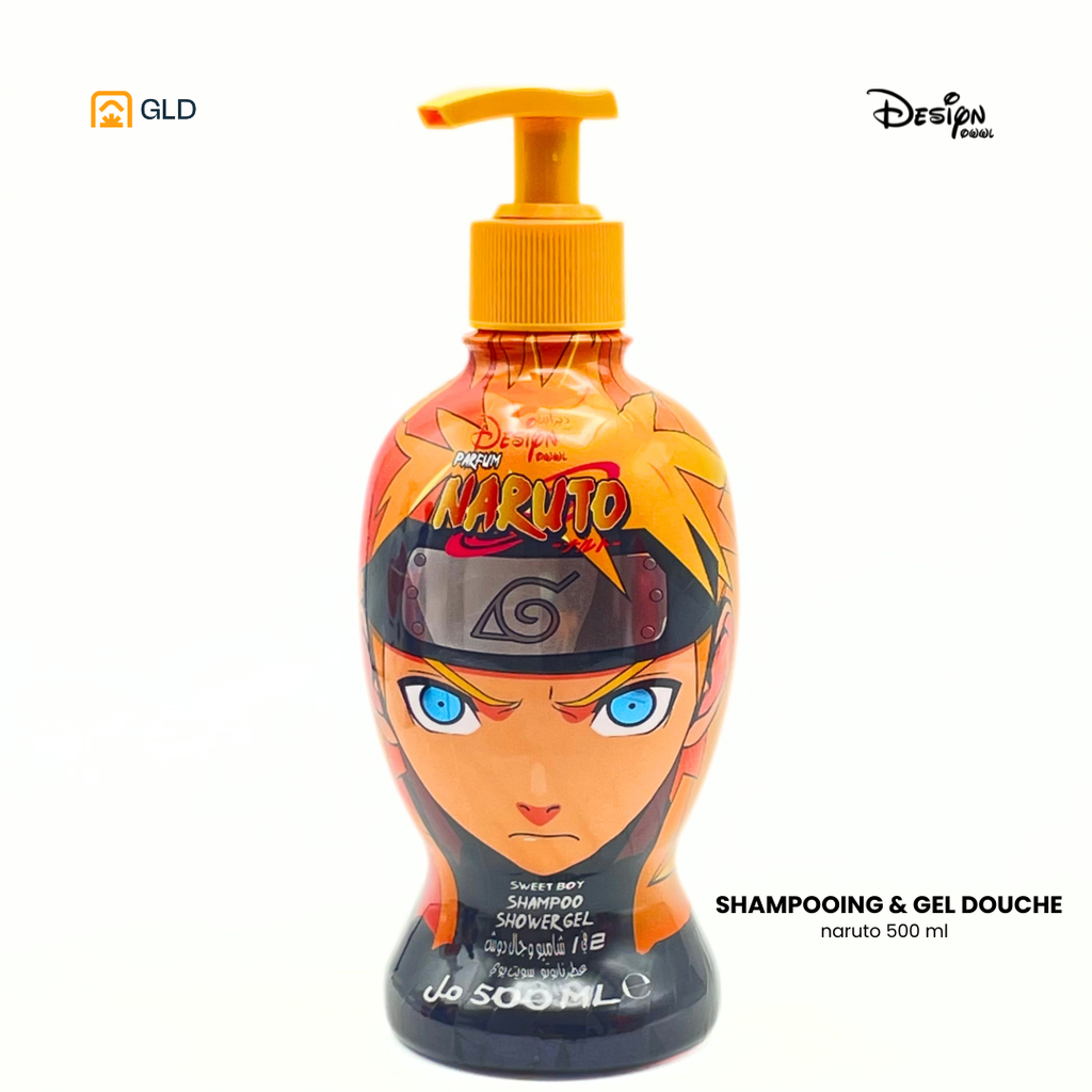 Shampooing + Gel Douche Design Naruto 500ml