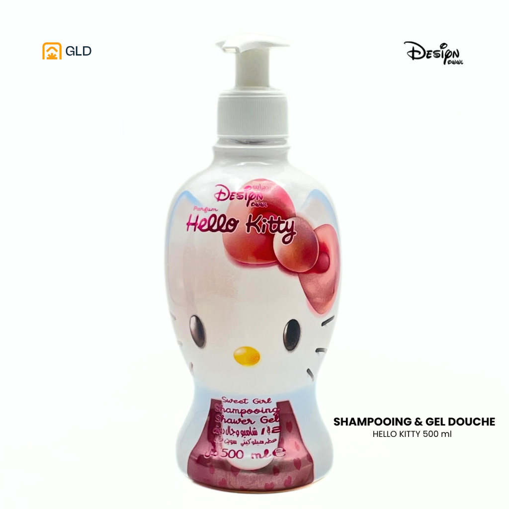 Shampooing + Gel Douche Design Hello Ketty 500ml