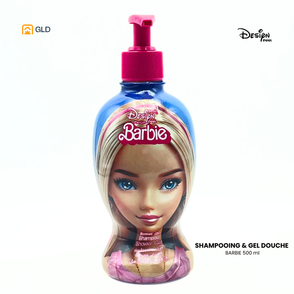 Shampooing + Gel Douche Design Barbie 500ml