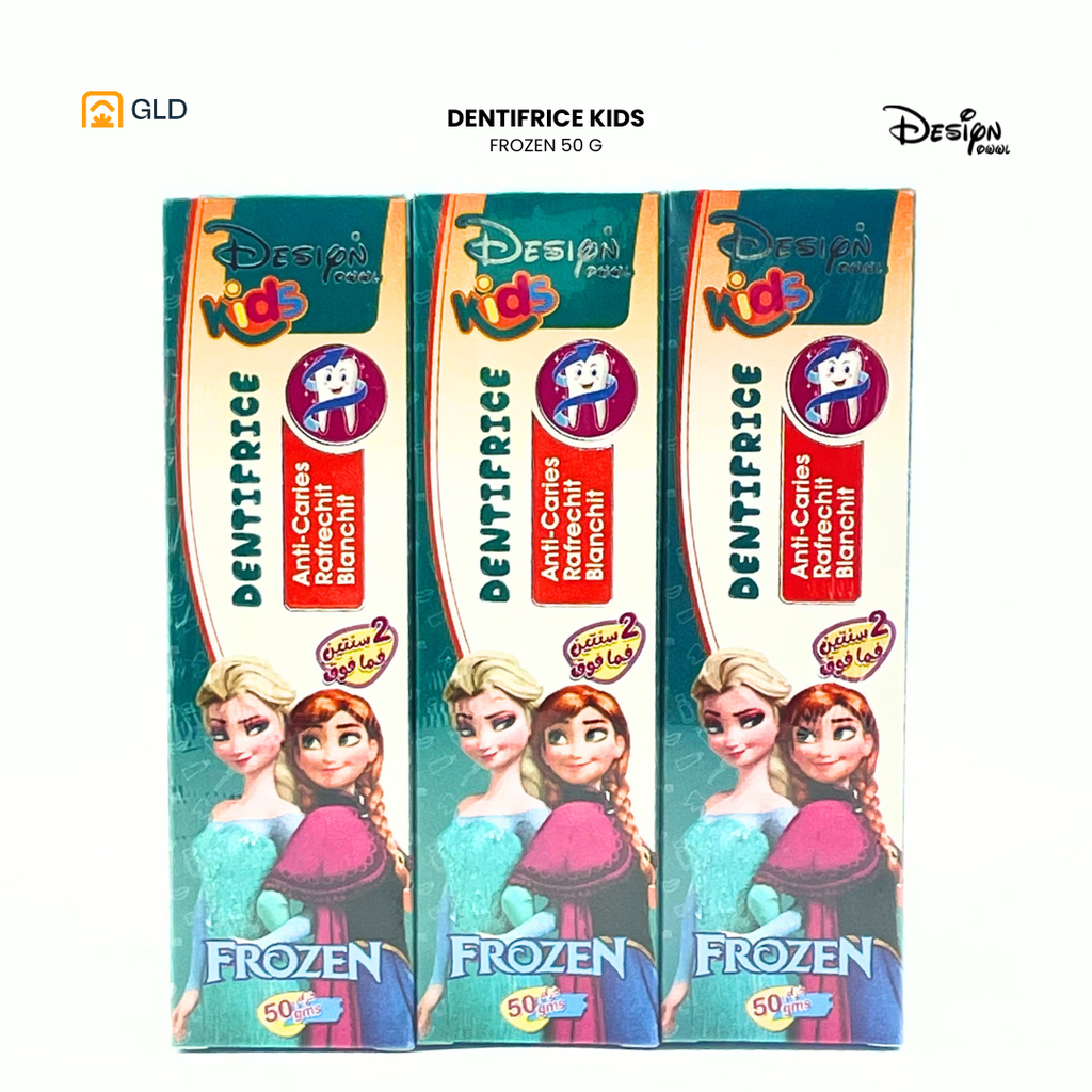 Dentifrice Design Frozen 50g (paquet de 9pcs)
