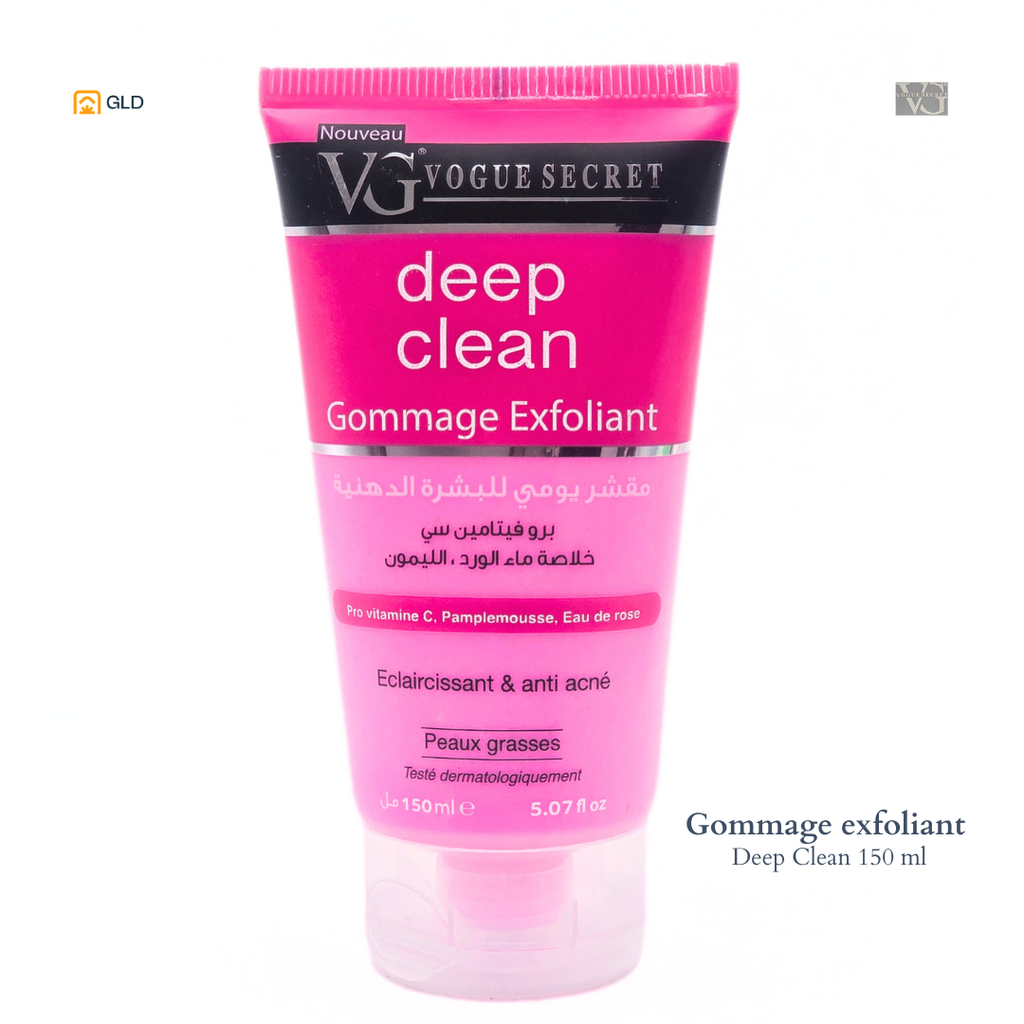 Gommage VG Deep Clean Rose 150Ml