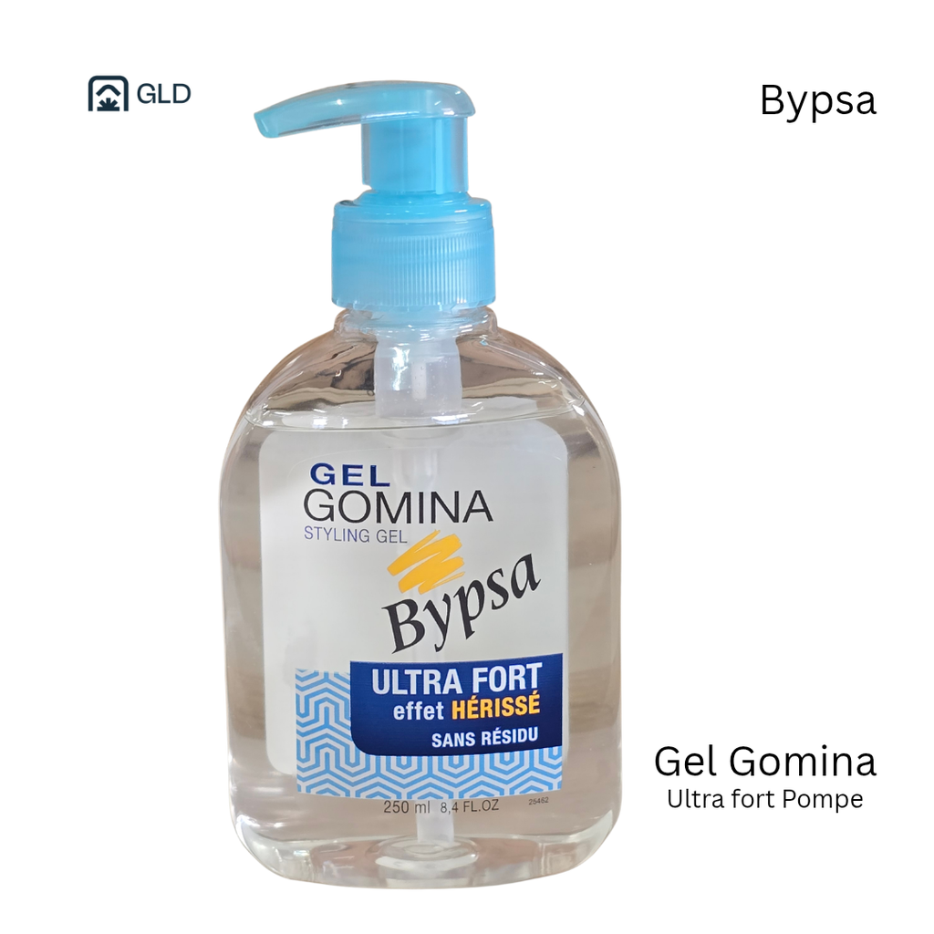 Gel Gomina Bypsa Ultra Fort Effet Hérissé 250 Ml  Vapo 