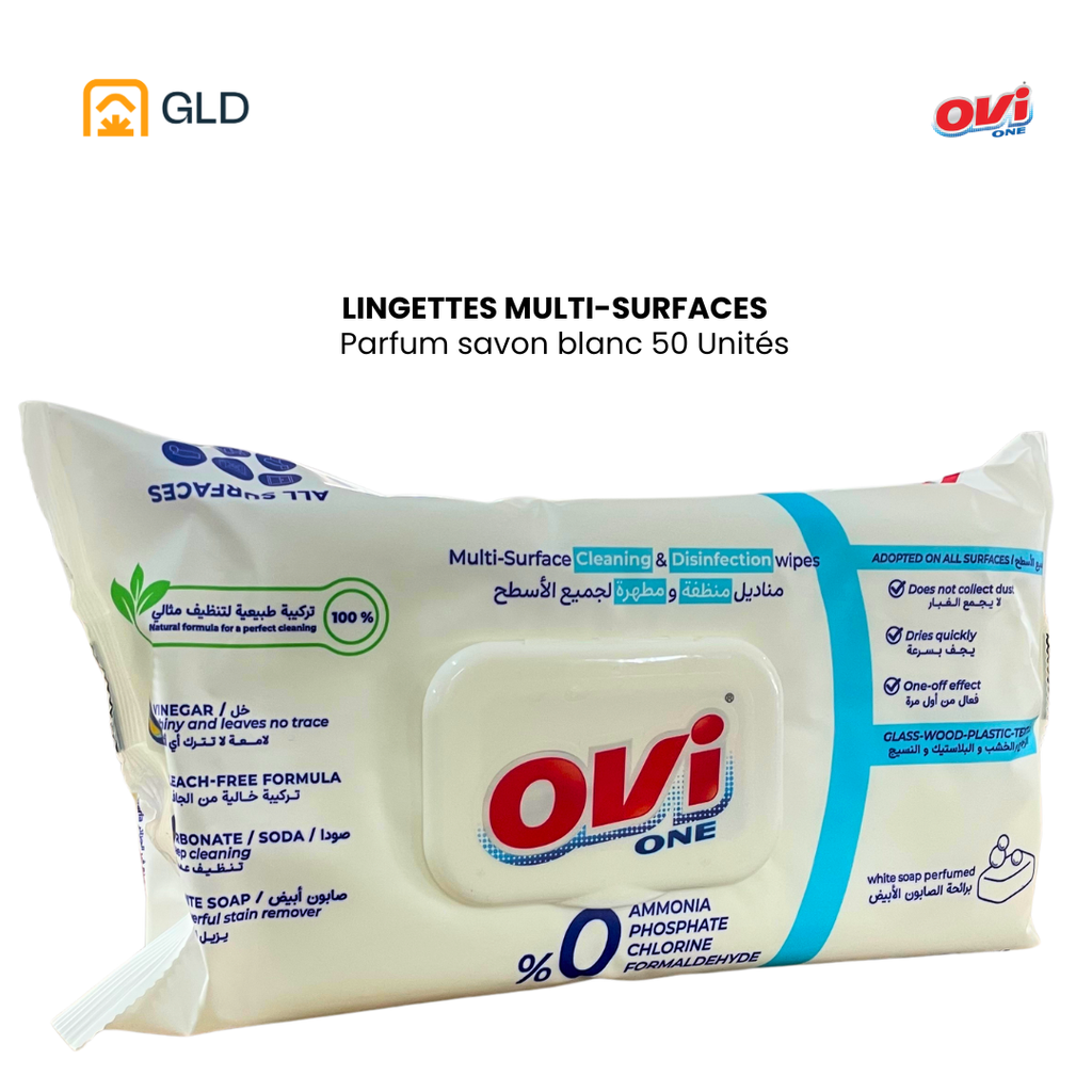 Lingette OVI one multi surface 50 PS