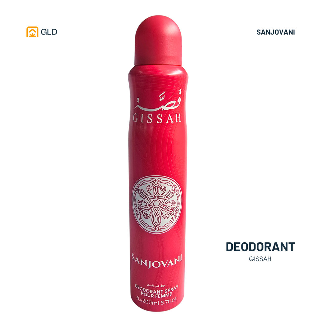 Deodorant Sanjovani Gissah Rose Foncée