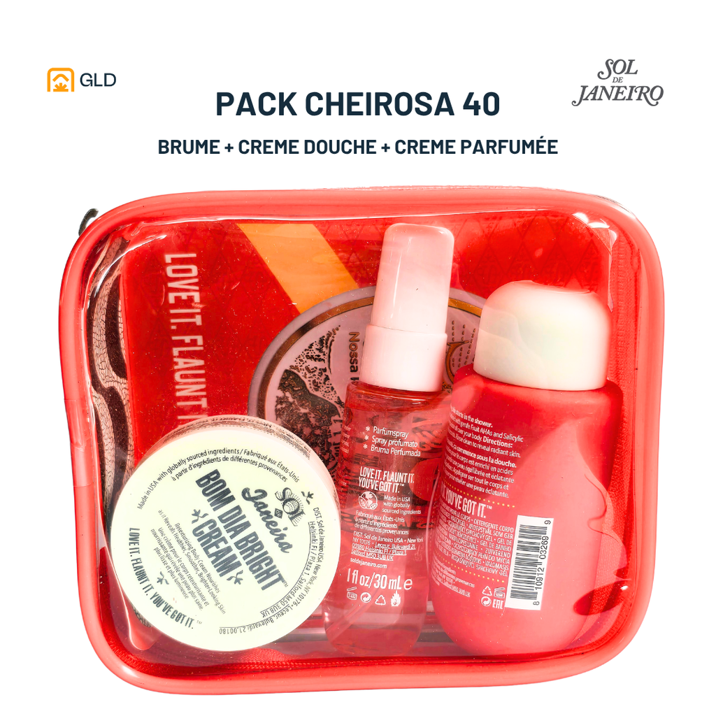 Trousse Sol De Janeiro 4Pcs Rouge