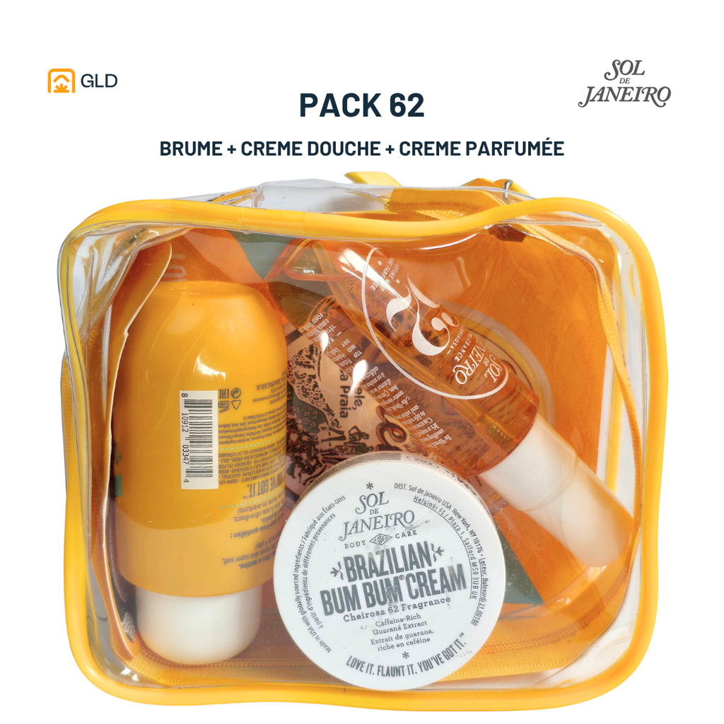 Trousse Sol De Janeiro 4Pcs Jaune