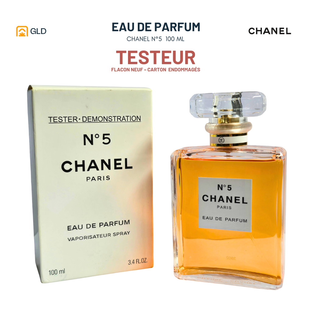 Parfum Testeur Chanel N°5 Pour Femme 100Ml
