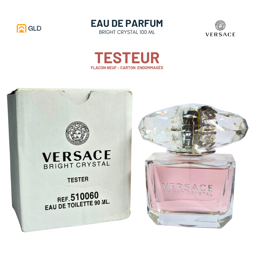 Parfum Testeur Versace Bright Crystal 90Ml