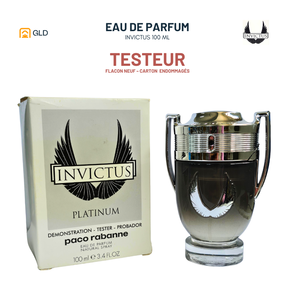 Parfum Testeur Invictus Platinum 100Ml
