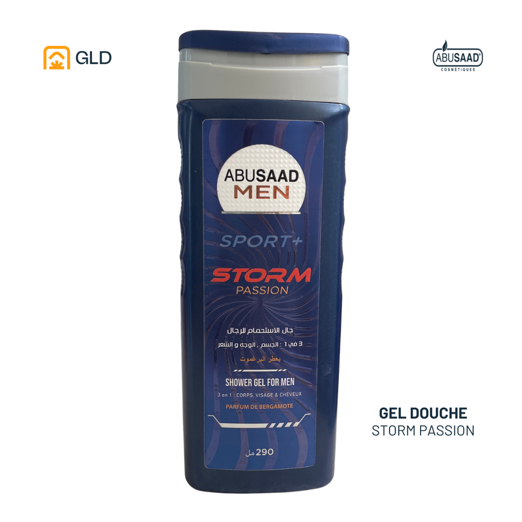 Gel Douche Homme Abusaad Storm Passion 290ML