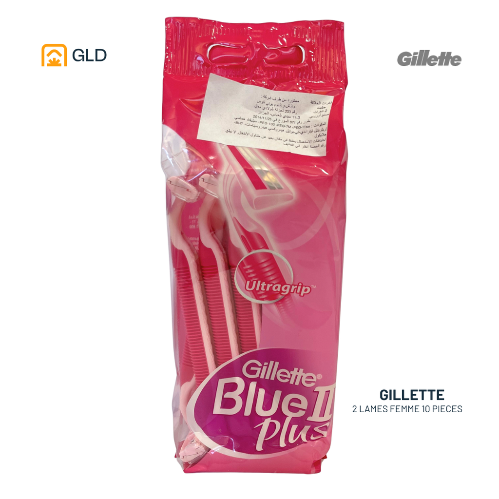 Gillette 2L Blue Plus Femme 10p Sachet