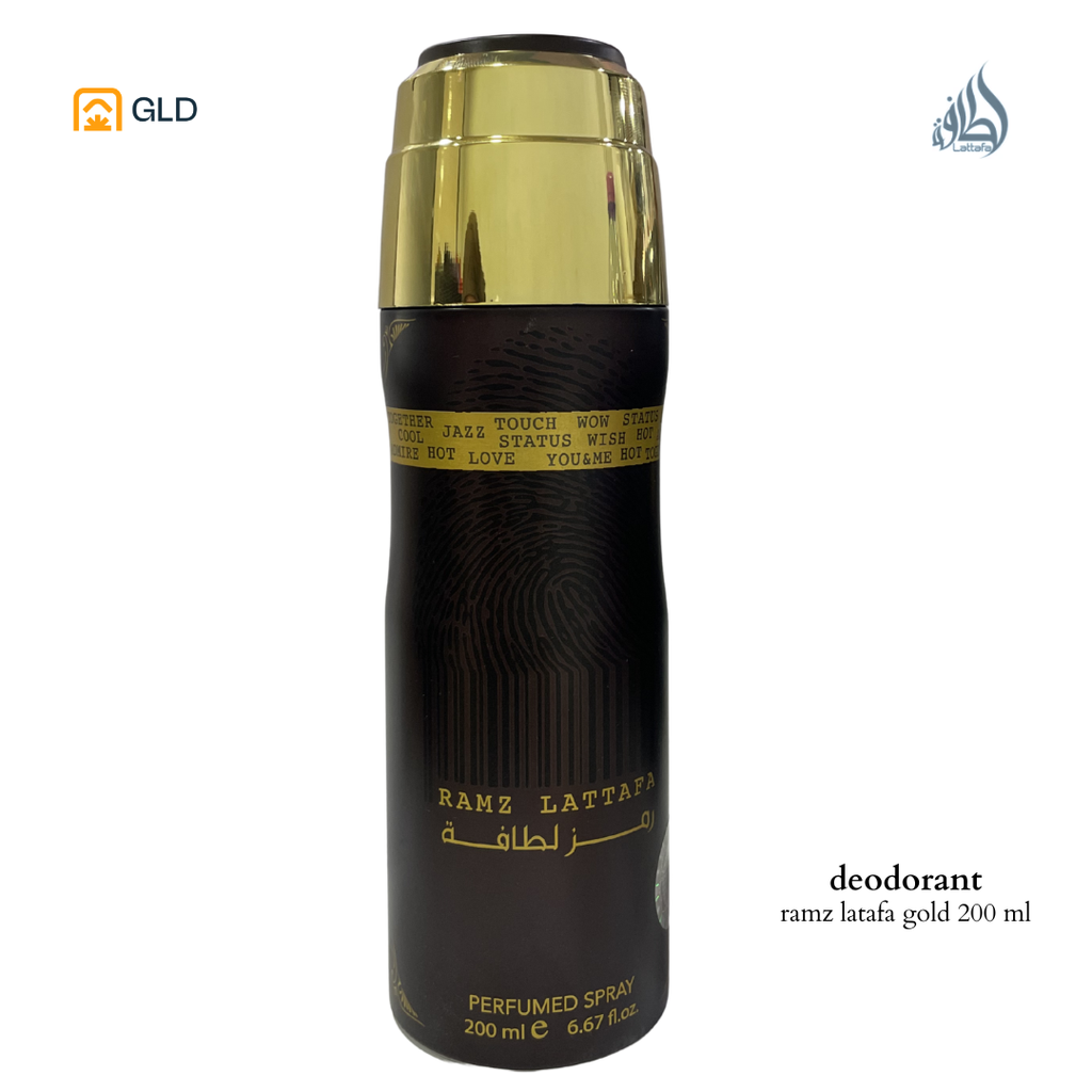 Deodorant Latafa Ramz Lattafa Gold 200Ml