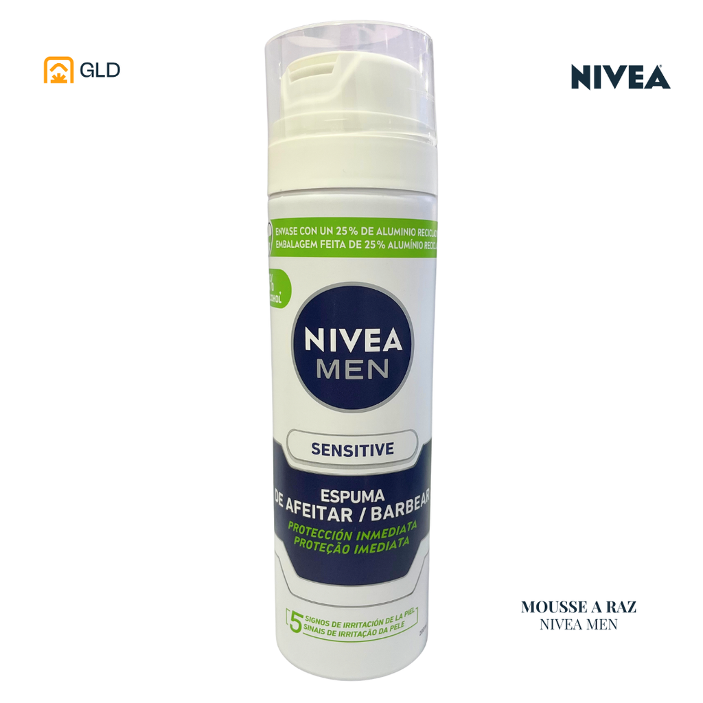 Mousse A Razer Nivea sensitive