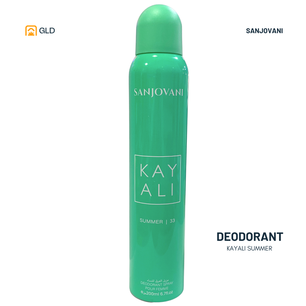 Deodorant Sanjovani Kayali Summer