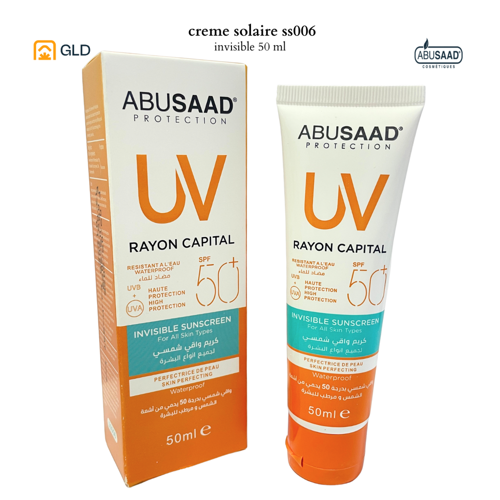 Creme Solaire SPF 50 Invisible 50ML