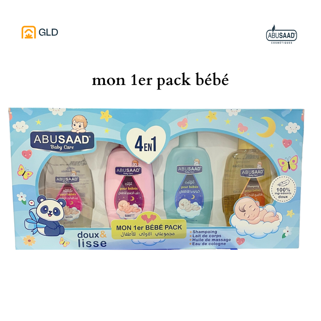 Pack AbuSaad Mon 1er Bébé 4 en 1