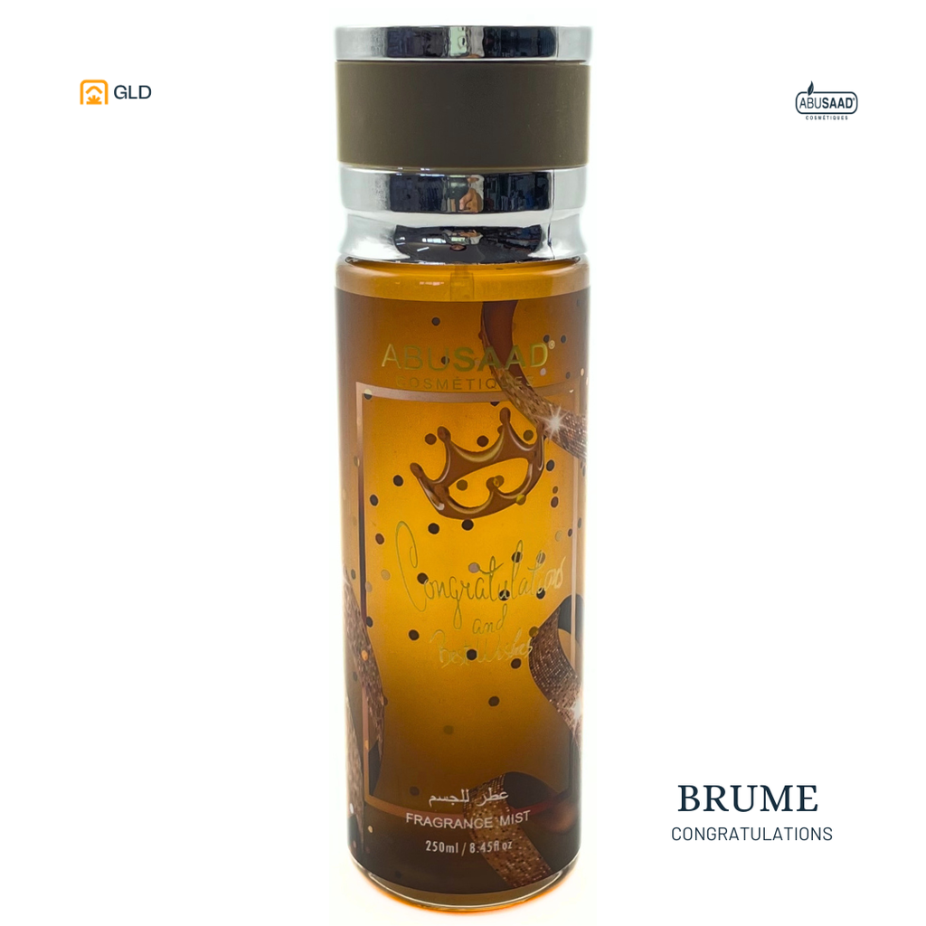Parfum Pour Corps Abusaad  Congratulations And Best Wishes 250 Ml    