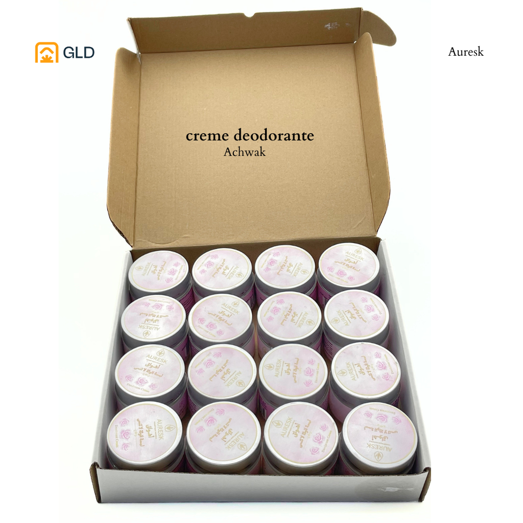 Creme Deodorante Auresk Achwak (Box de 16 unité) 
