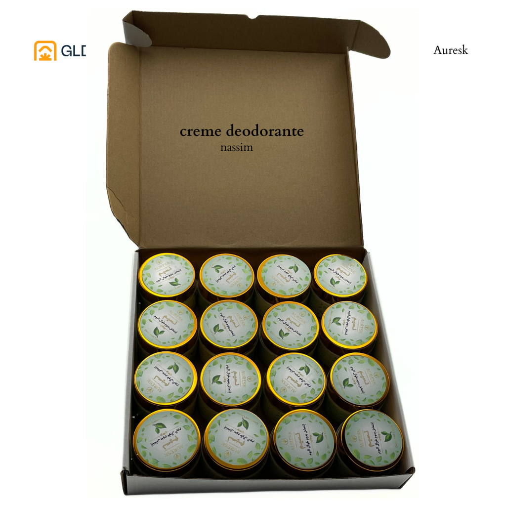 Creme Deodorante Auresk Nassim (Box de 16 unité)