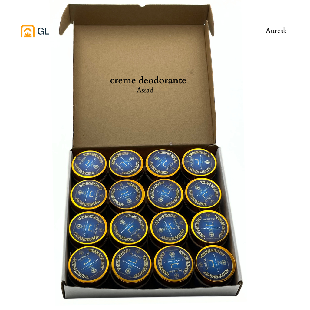 Creme Deodorante Auresk Assad (Box de 16 unité)