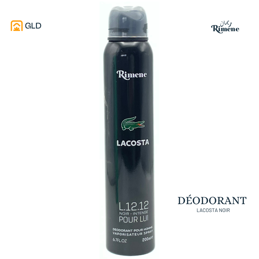 Deodorant Rimene lacosta Noir Standard 200 Ml    