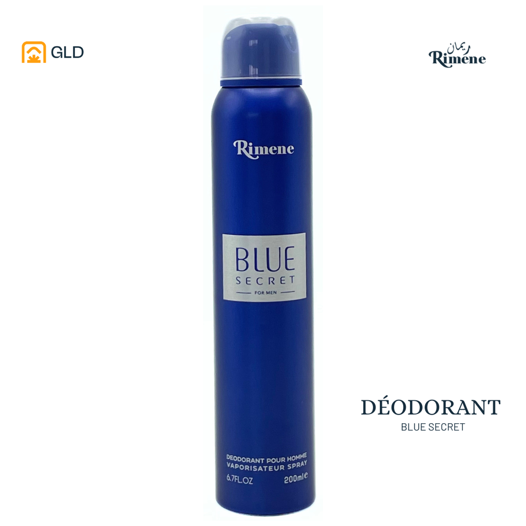 Deodorant Rimene Blue Secret Homme Standard 200 Ml 
