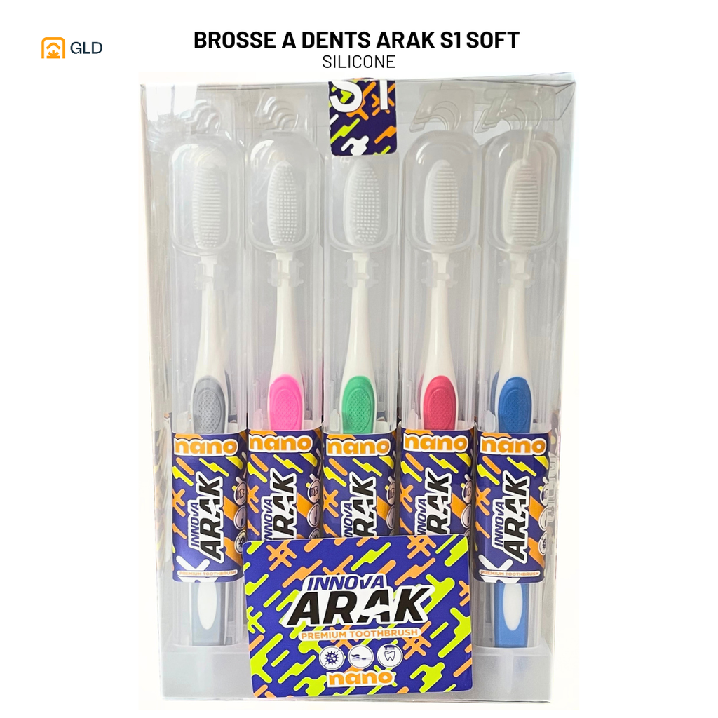 Brosse A Dents Innova Arak S1 Soft Silicone (paquet de 20) 