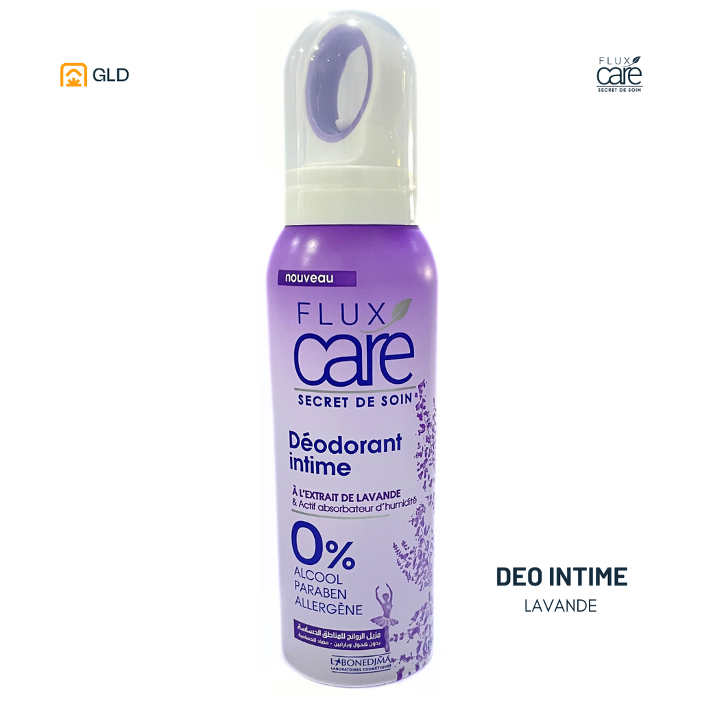 Deodorant Intime FLUX CARE 125 mL (Extrait De Lavande)